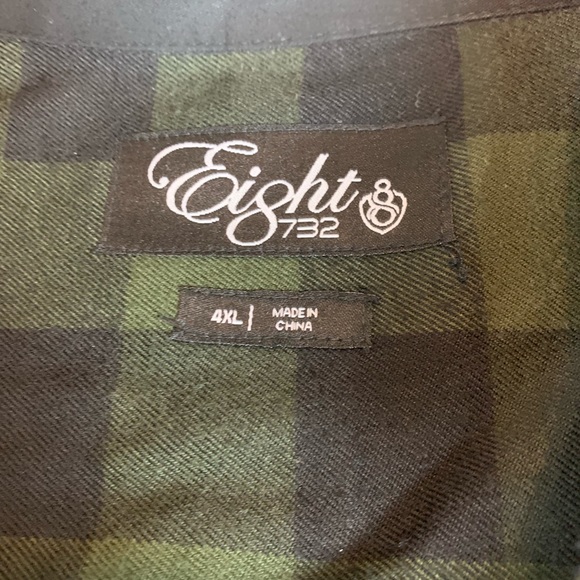 Eight 732 Plaid L/S Shirt - Picture 3 of 6